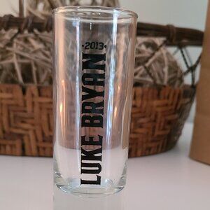 Luke Bryan 2013 Souvenir Tall Shot Glass
